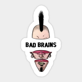 Punk Man Bad Brains Sticker